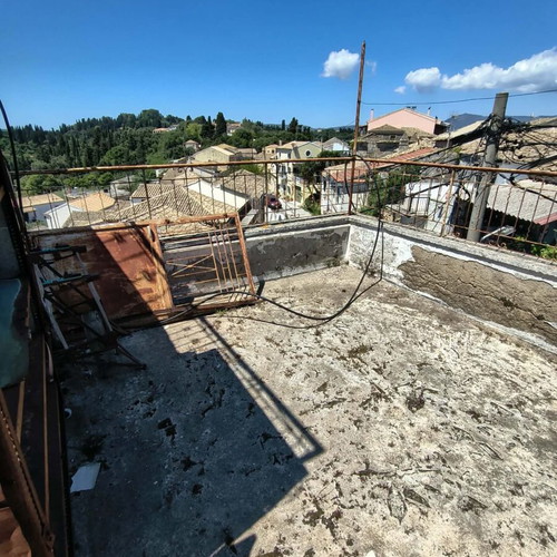Detached house 100 sqm near Corfu town with sea view