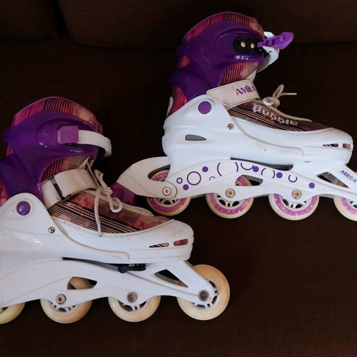 Amila Bubble roller skates like new, adjustable size 38-41