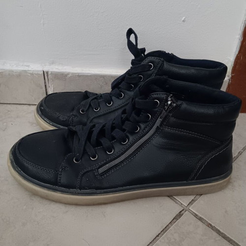 Men's shoes dark blue, like new, size 44, casual