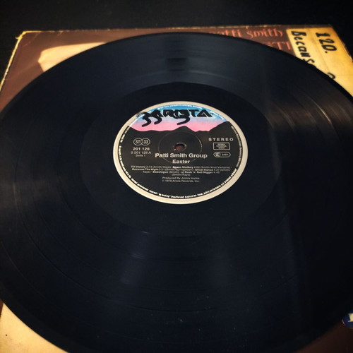 Patti Smith Group Easter 12'' Vinyl LP used, Greek pressing