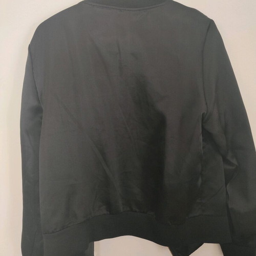 Shein bomber black like new, very thin fabric, size XL