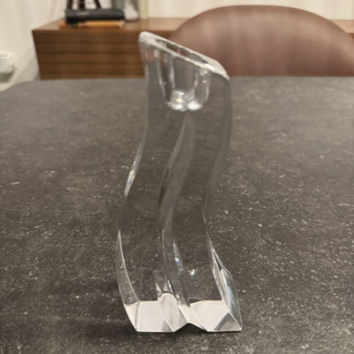 Rogaska Slovenian crystal candle holder like new