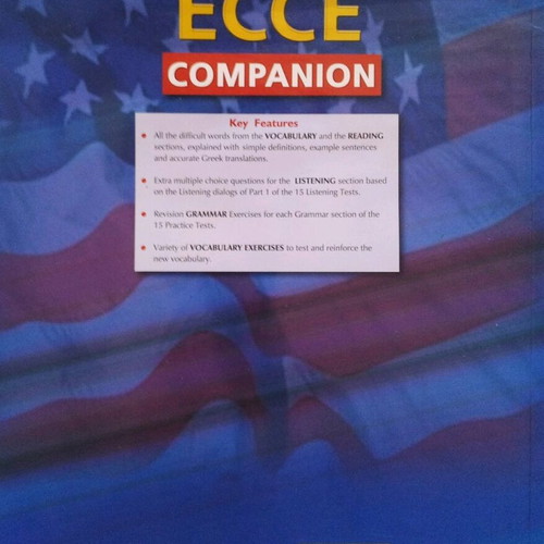 ECCE 15 Practice Tests Companion English learning book like new