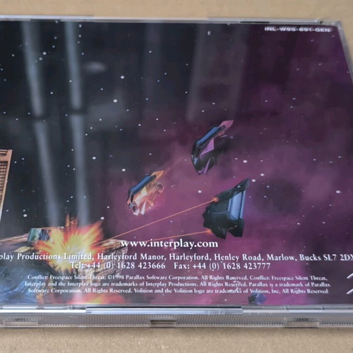 Conflict Freespace Silent Threat PC CD-ROM like new, Big Box
