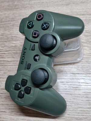 Sony Dualshock3 sixaxis jungle green χειριστήριο σαν καινούργιο