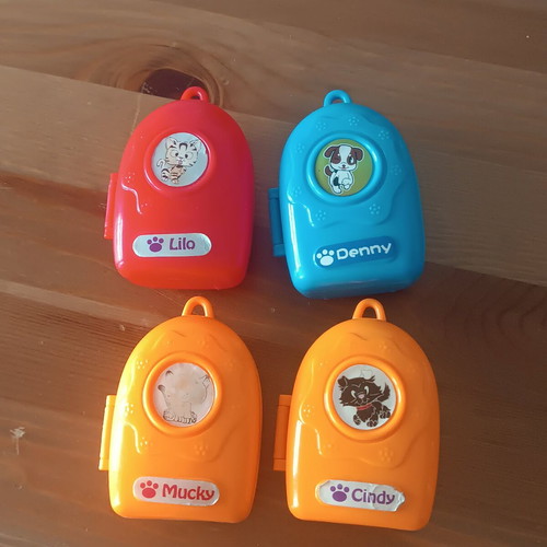 Pip Squeeks all together like new