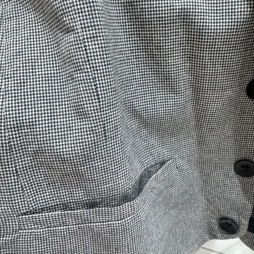 Men's reversible vest S like new, black and gray