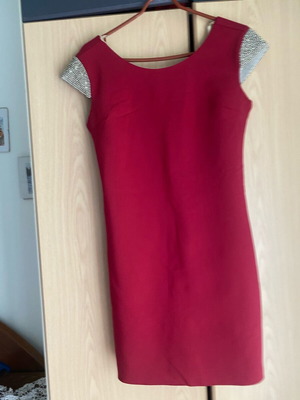 Burgundy dress new German product