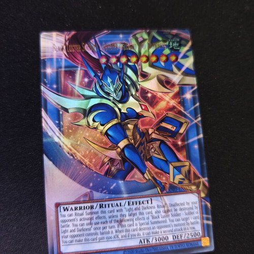 Black Luster Soldier Soldier of Light and Darkness full art card like new