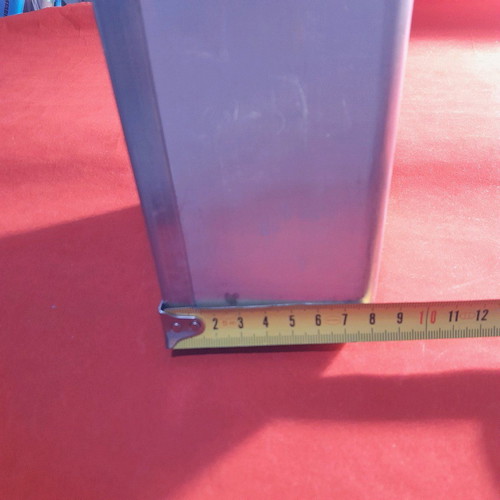 Ice cream bowl used, aluminum for freezer
