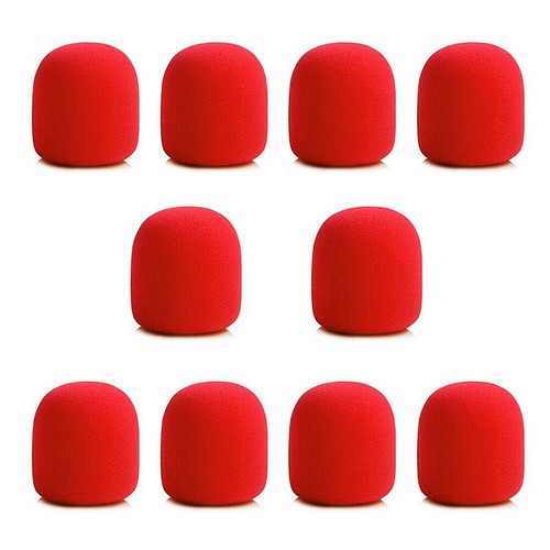 Microphone Windshield Sponge Red new