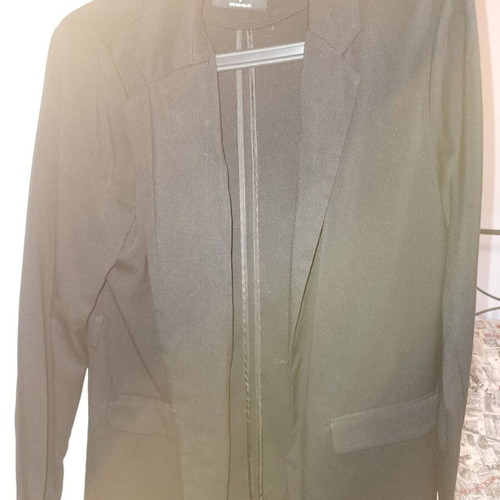 Tally Weijl black jacket without buttons size S like new