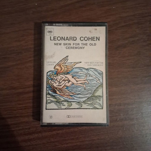 Leonard Cohen New Skin For The Old Ceremony cassette tape used