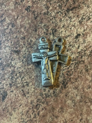 Cross amulet used from the Holy Land Jerusalem