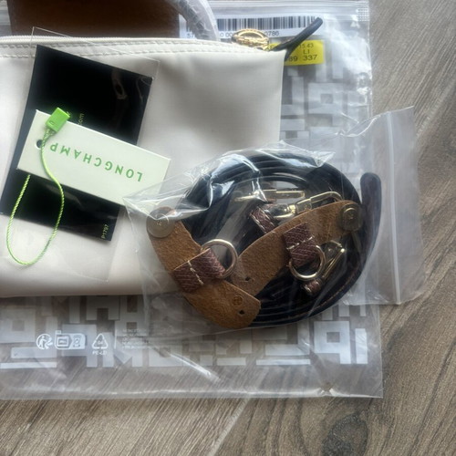 Longchamp mini bag, beige