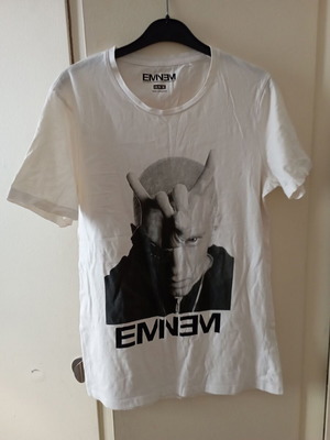 Eminem vintage t-shirt σαν καινούργιο, μέγεθος M, άσπρο και μαύρο