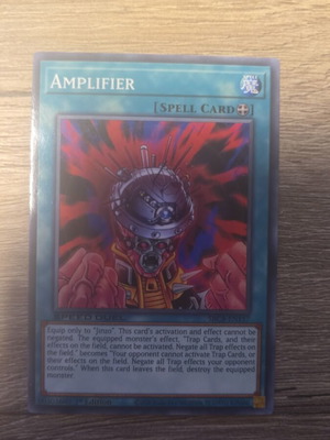 amplifier yugioh card Yugioh Synchro Deck Yu-Gi-Oh! Jinzo Starter Deck 42  Psychic Shockwave  Amplifier (Espa Roba)  Near Mint