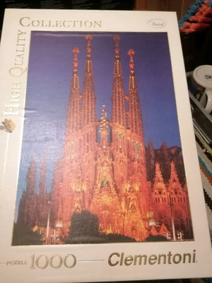 Clementoni puzzle 1000 pieces like new