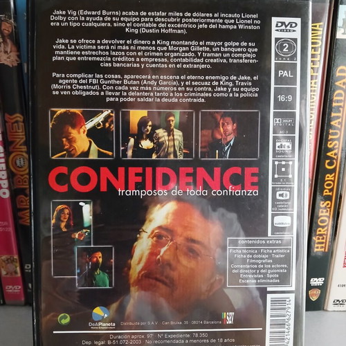 Confidence DVD