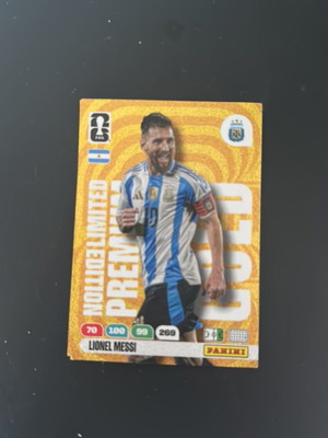 Lionel Messi Football Card New