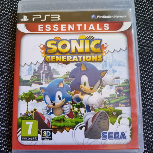 Sonic Generations PS3 game used