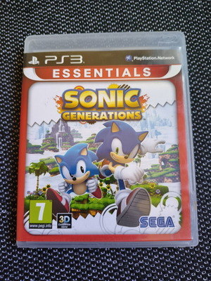Sonic Generations PS3 game used