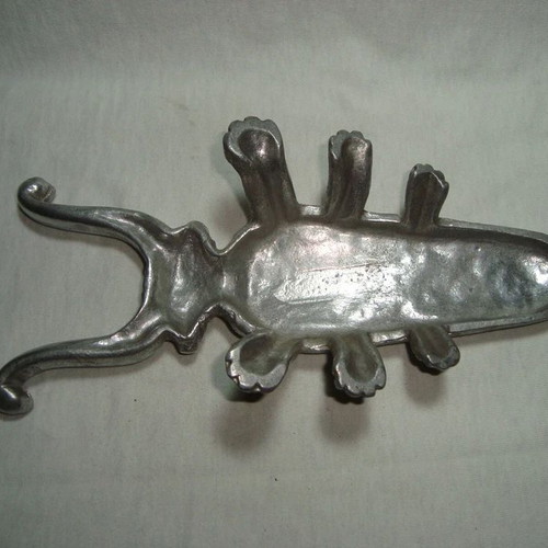 Vintage boot puller aluminum insect-shaped shoe remover new