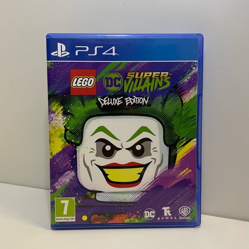 Lego DC Super Villains Deluxe Edition PS4 game used