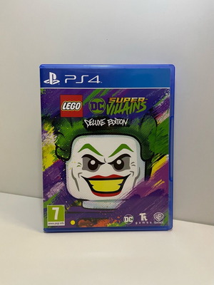 Lego DC Super Villains Deluxe Edition PS4 game used