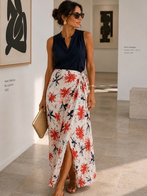Gerry Weber Pareo Skirt Linen