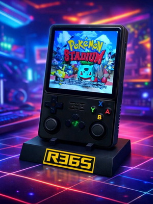 Stand for R36S and R36S Plus console new, two-tone
