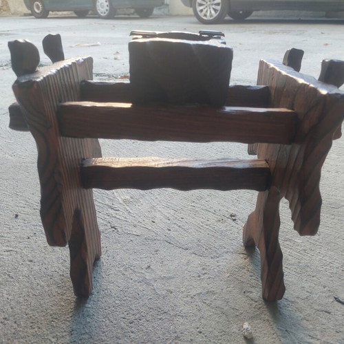 Wooden vintage table like new