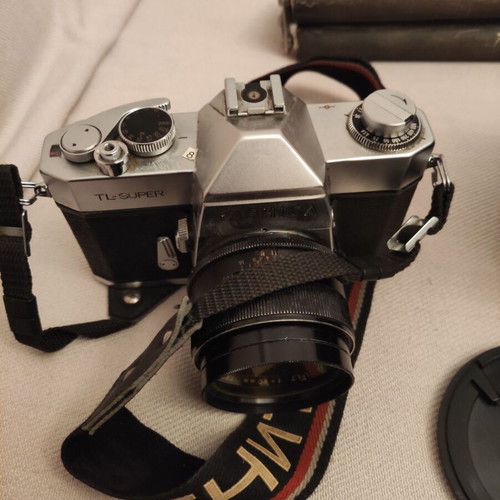 Yashica Japan Camera like new with Russian lenses and leather case