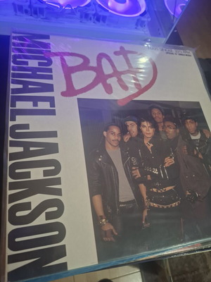 Michael Jackson Bad Maxi Single 12" Vinyl 1987