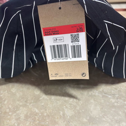 Jordan Flight MVP Pro hat new, size L/XL, black