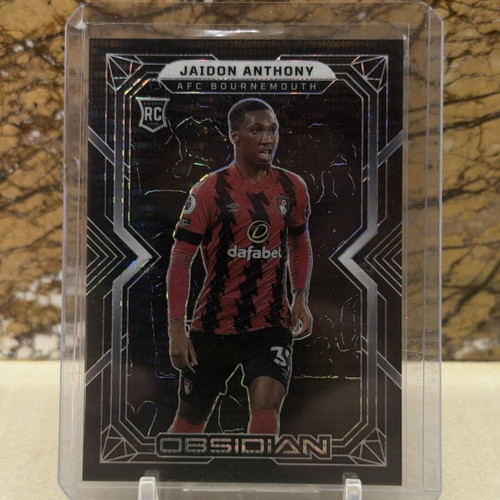 2022-23 Panini Obsidian Soccer Jaidon Anthony RC Electric Etch White Pulsar /11