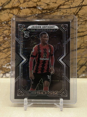 2022-23 Panini Obsidian Soccer Jaidon Anthony RC Electric Etch White Pulsar /11
