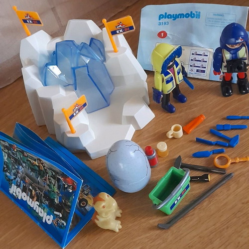 Playmobil 3193 Arctic Dinosaur used set