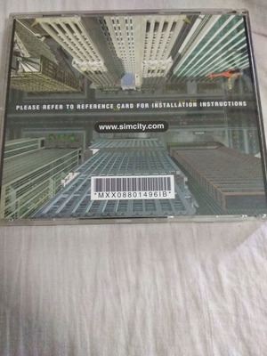 Sim City 3000 PC CD used, good condition