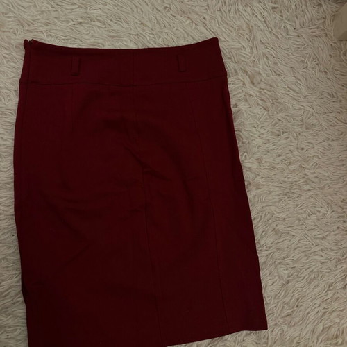 Bordeaux skirt like new, size M 38 10, Italian