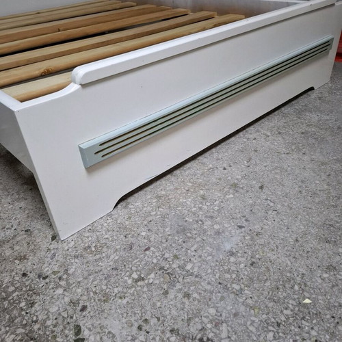 Double bed used with mattress 150x222 cm