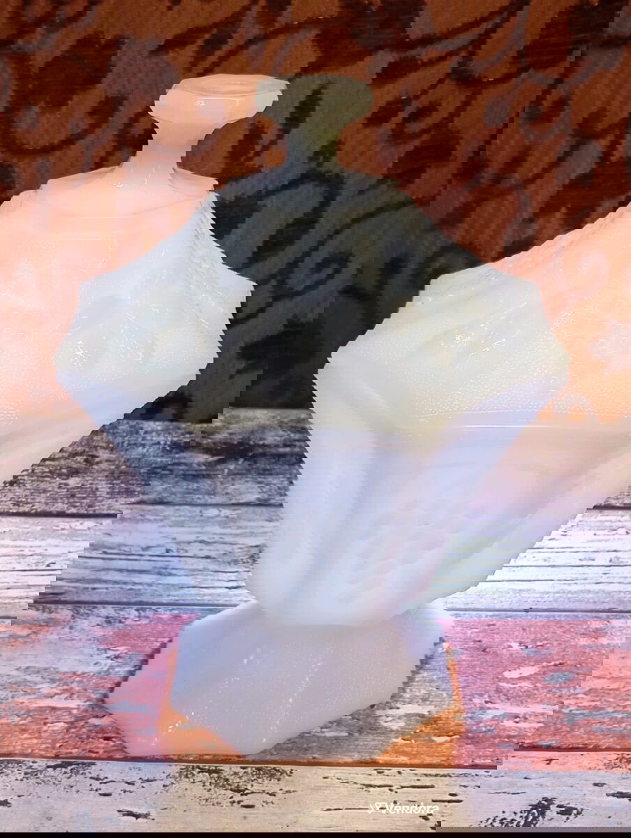 Φοντανιέρα vintage από γυαλί οπαλίνα Anchor Hocking σαν καινούργιο