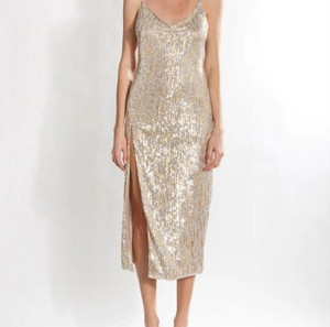 Taliah Sequin Dress Mallory the Label small