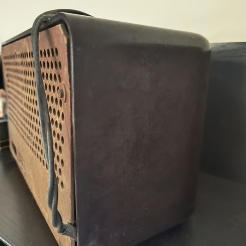 Antique Philips radio from the 50s used