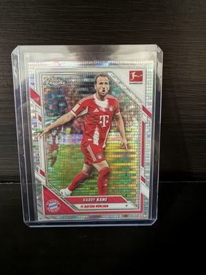 2026 Topps Chrome Bundesliga Harry Kane #84 Pulsar Refractor card like new