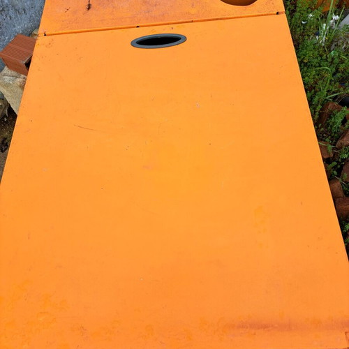 Pellet silo used