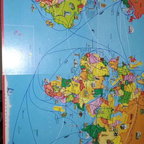 Board game Discover the World used