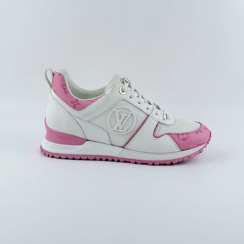 Louis Vuitton Runaway Sneakers used, pink monogram, size IT 38