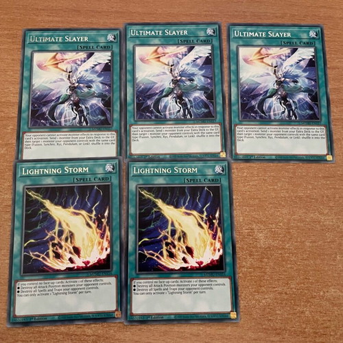 lightning storm yugioh card Amazon.com: Lightning Storm (UR) - RA01-EN061 - Ultra Rare