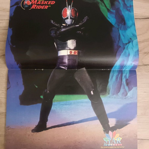 Iron Man double collectible issue like new with Mask Rider poster